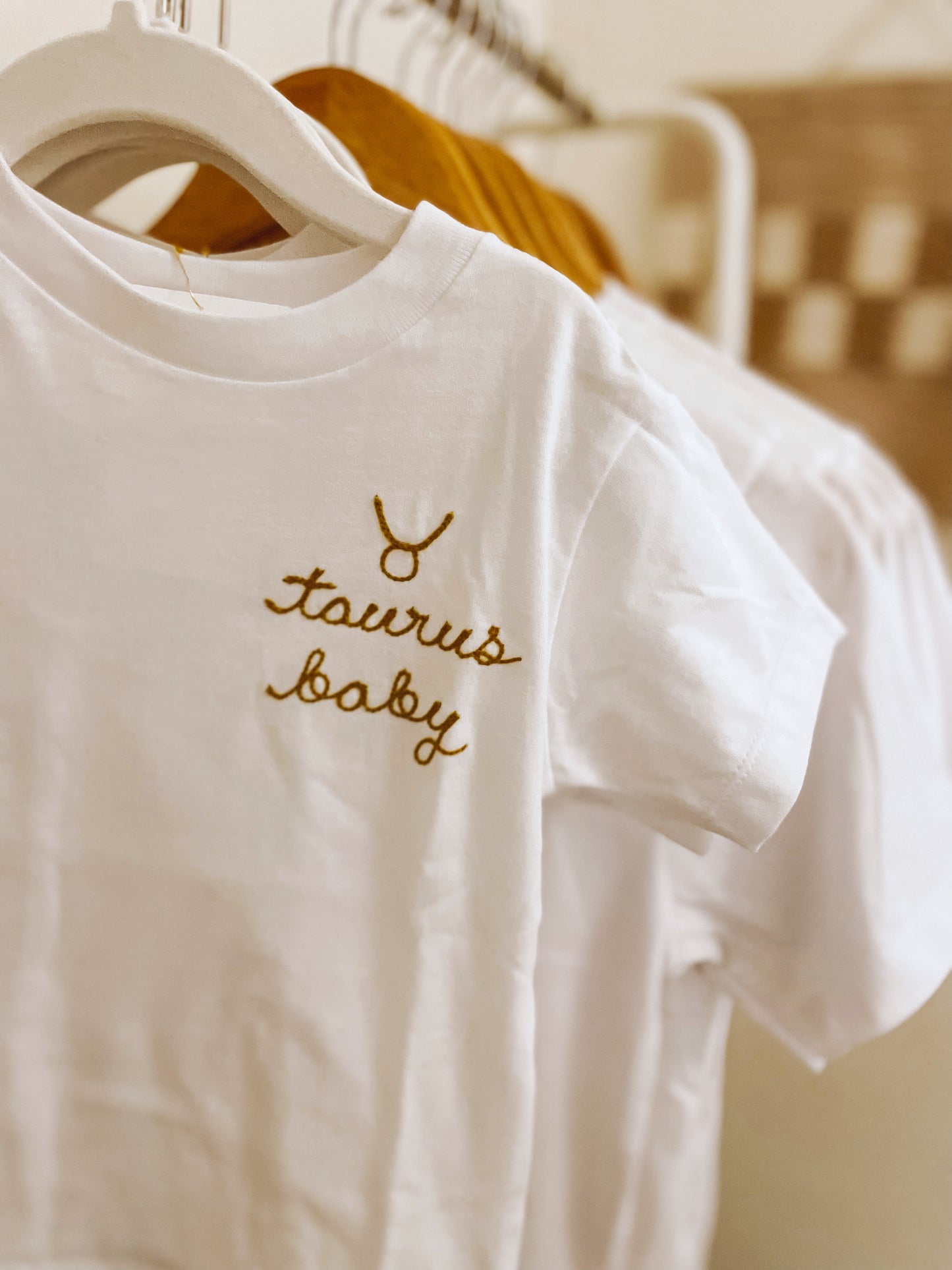 zodiac toddler embroidered t shirt - 100% cotton