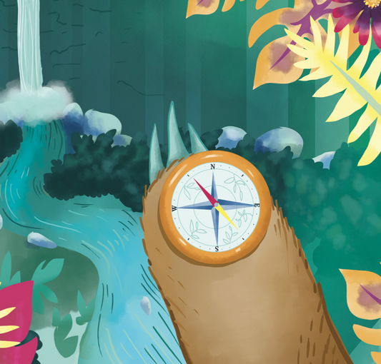 Inside Virgo Baby featuring a sloth.