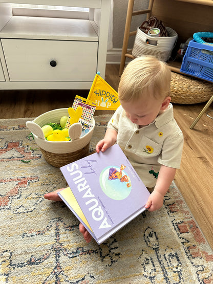 aquarius zodiac baby book