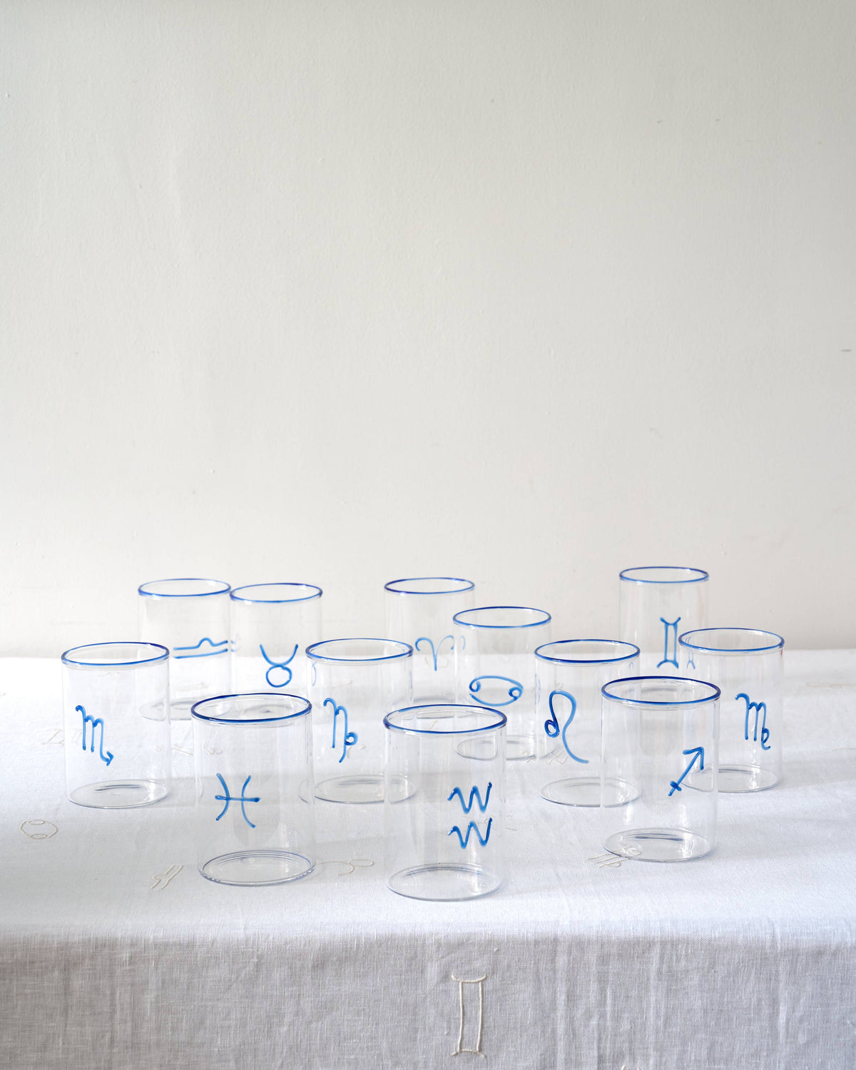 scorpio zodiac sign lowball glass