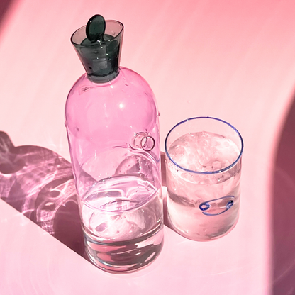cancer zodiac sign lowball glass