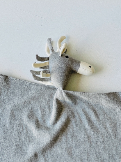 sagittarius the horse lovey blanket - 100% organic cotton