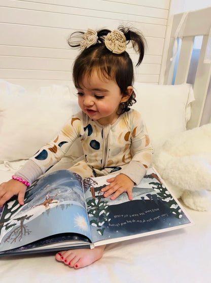Personalized Sagittarius zodiac baby book for unique baby shower gifts and nursery shelves