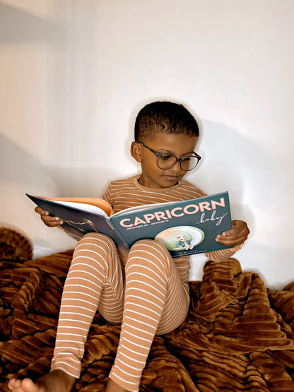 Personalized Capricorn zodiac baby book for unique toddler birthday gifts