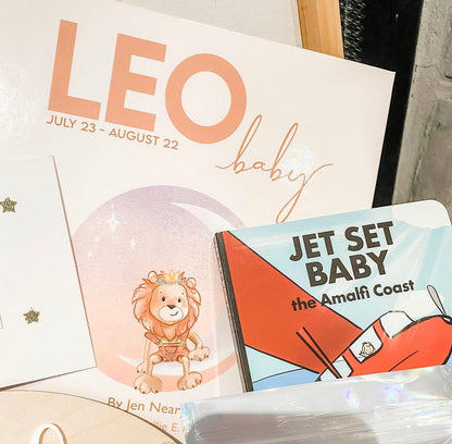 leo zodiac baby book