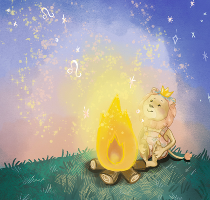 leo zodiac baby book