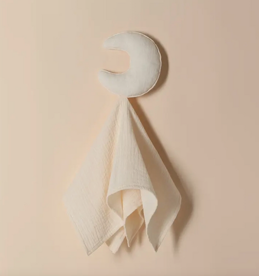 moon lovey blanket - 100% cotton