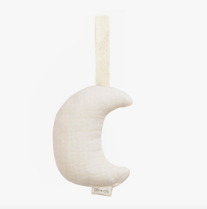 moon pacifier holder (plush)