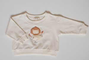 Open image in slideshow, zodiac baby crewnecks - 100% organic cotton
