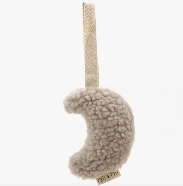 moon pacifier holder (plush)
