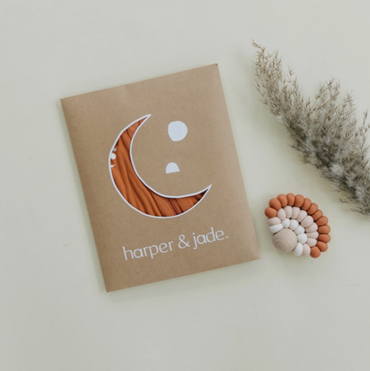 over the moon bamboo footie onesie