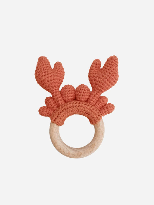 cancer the crab cotton teether